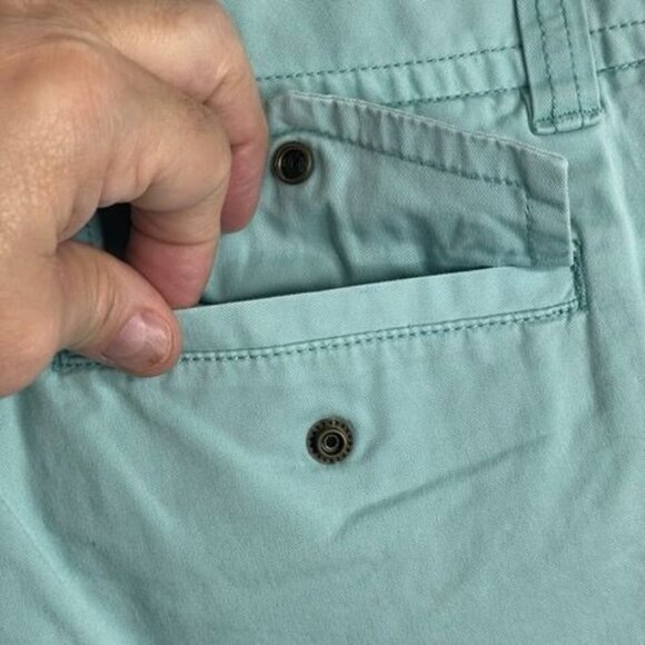 Vintage Y2K American Eagle Micro Mini Shorts Womens 6 Pistachio Preppy Shortie - Picture 7 of 10